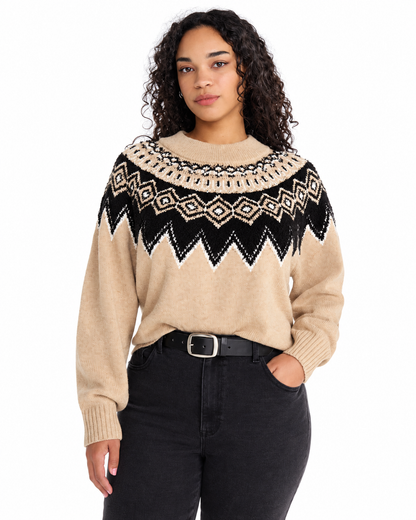 Women’s Fair Isle Crewneck Sweater