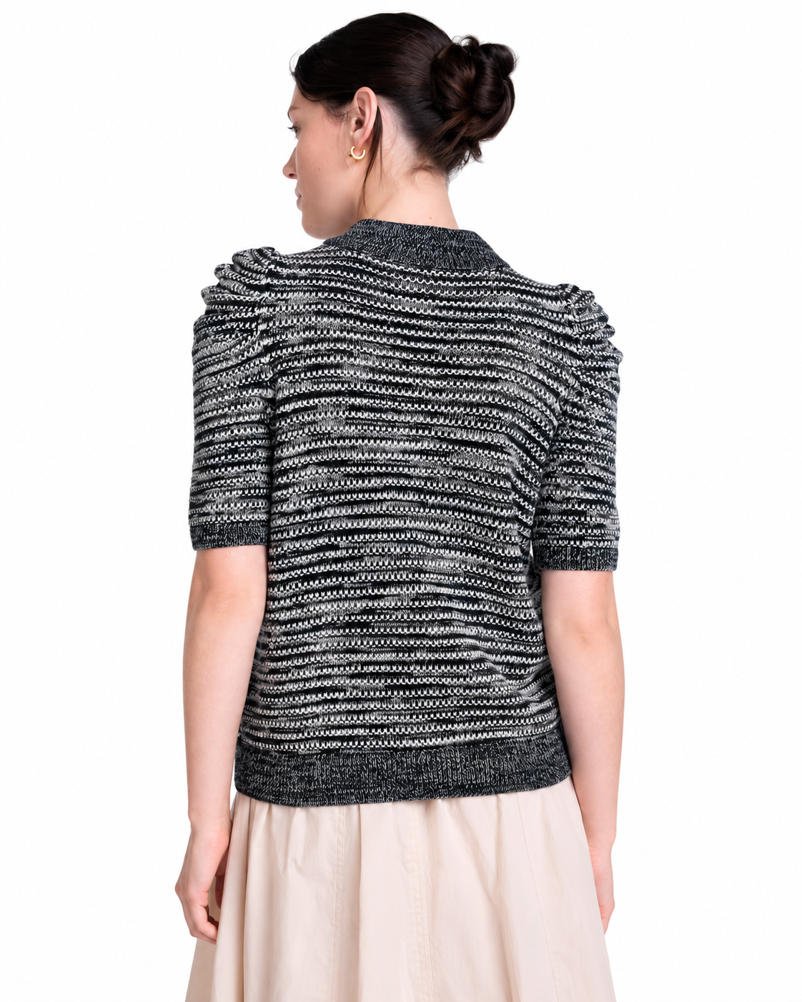 Women’s Henley Textured Knit Sweater