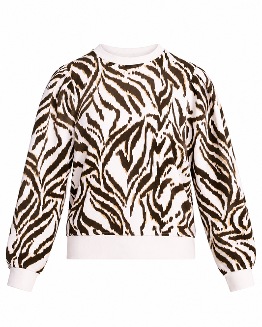 Women’s Pleated Shoulder Sweater