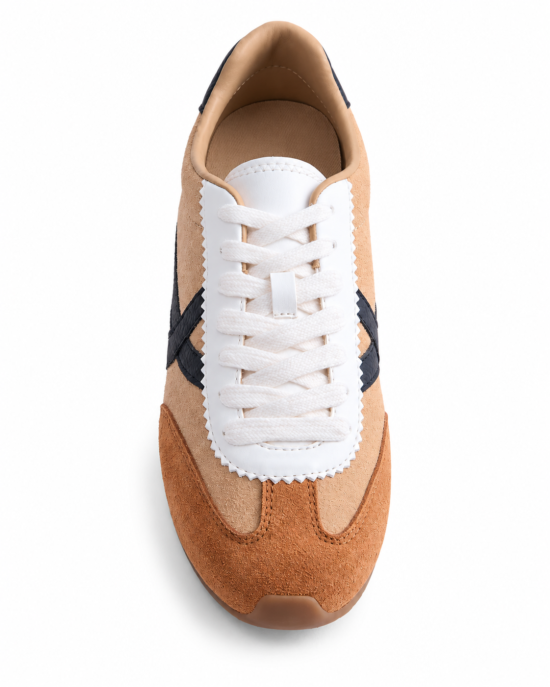 Women’s Faux Suede Lace-Up Sneakers